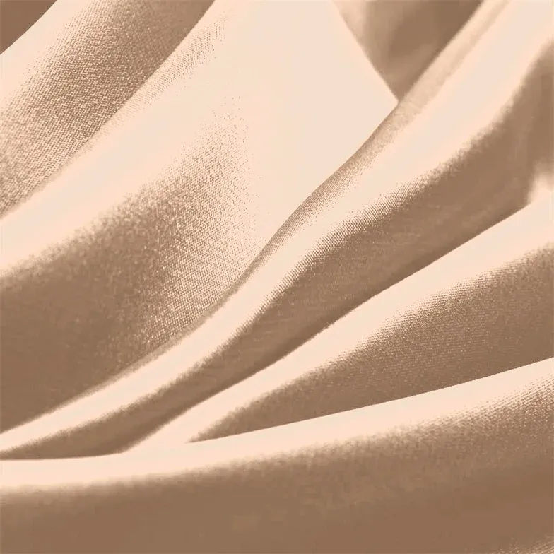 Champagne Charmeuse Fabric By The 1/2 Yard