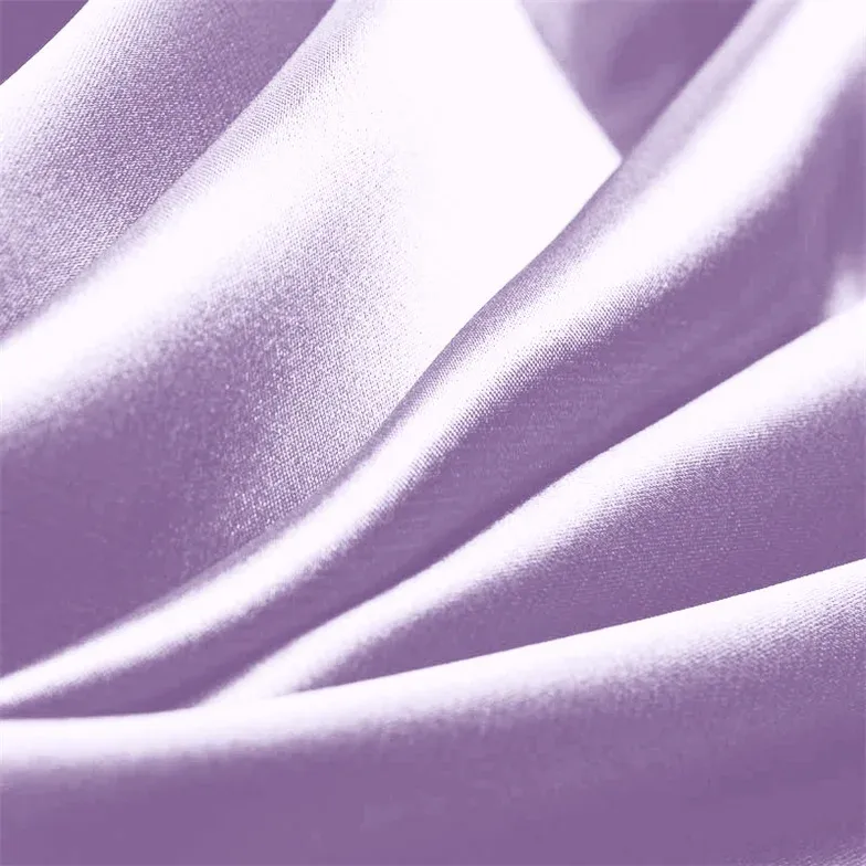 Lilac Charmeuse Fabric By The 1/2 Yard