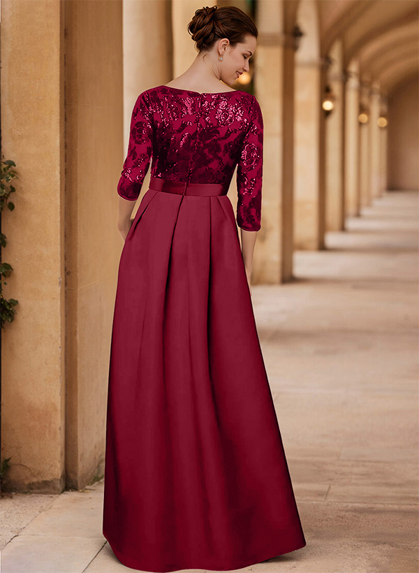 Jumpsuit/Pantsuit Satin/Sequined Mother Of The Bride Dresses With High Split