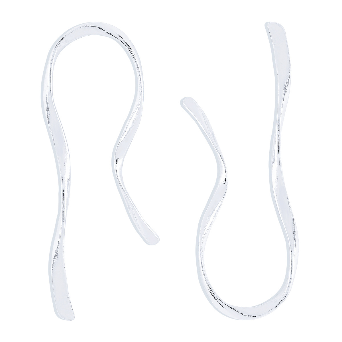 Vintage Chic Curvy Alloy Earrings