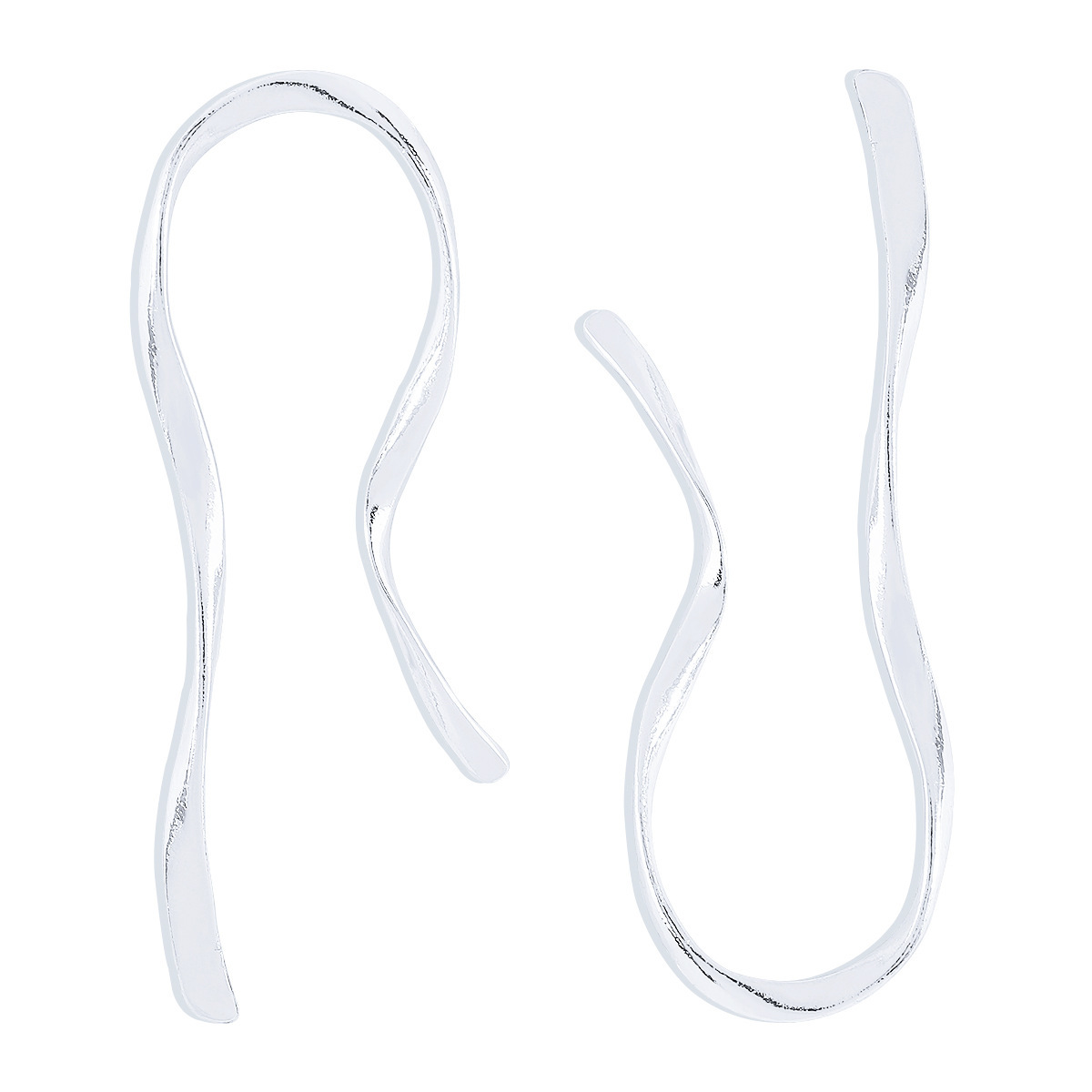 Vintage Chic Curvy Alloy Earrings