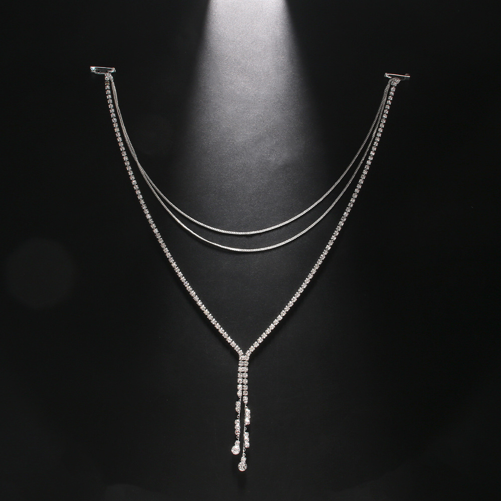 Multi-Layer Fringe Back Chain