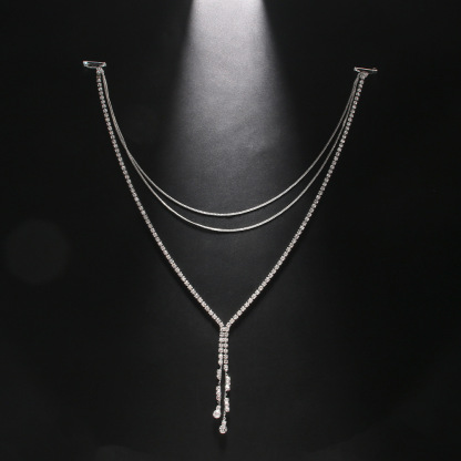 Multi-Layer Fringe Back Chain