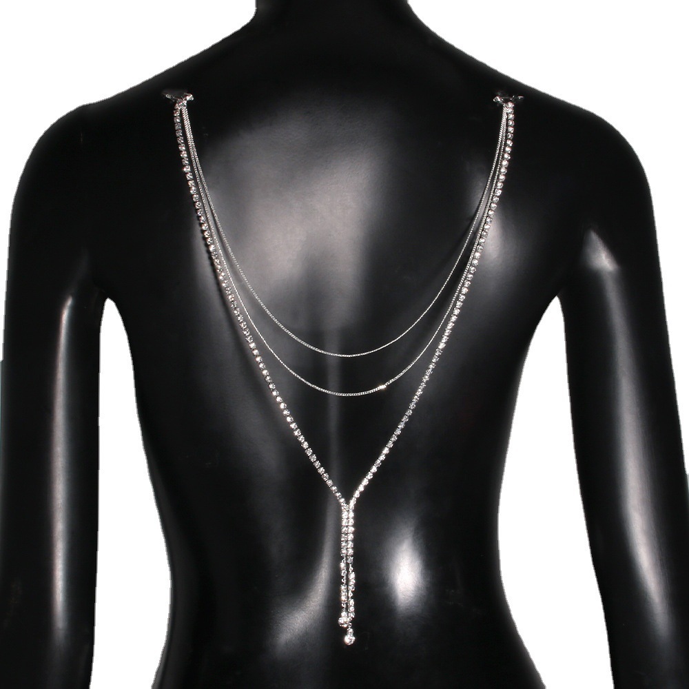 Multi-Layer Fringe Back Chain