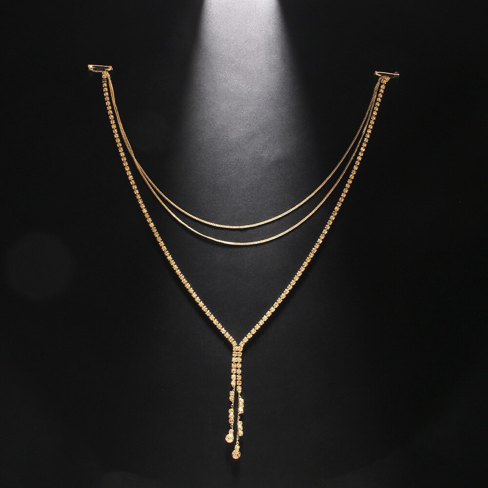 Multi-Layer Fringe Back Chain