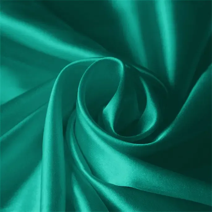 Jade Satin Fabric By The 1/2 Yard