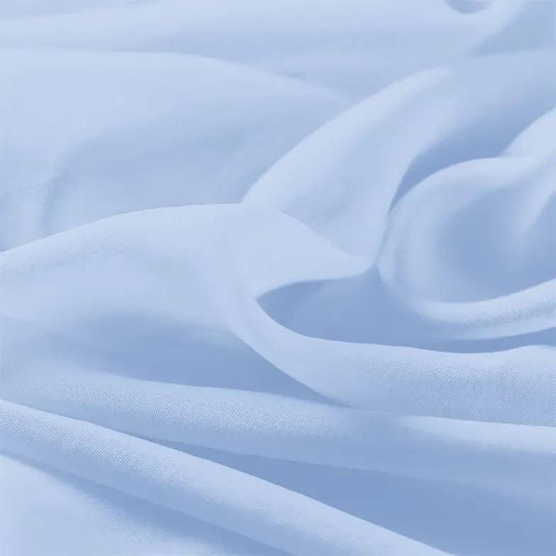 Lavender Chiffon Fabric By The 1/2 Yard