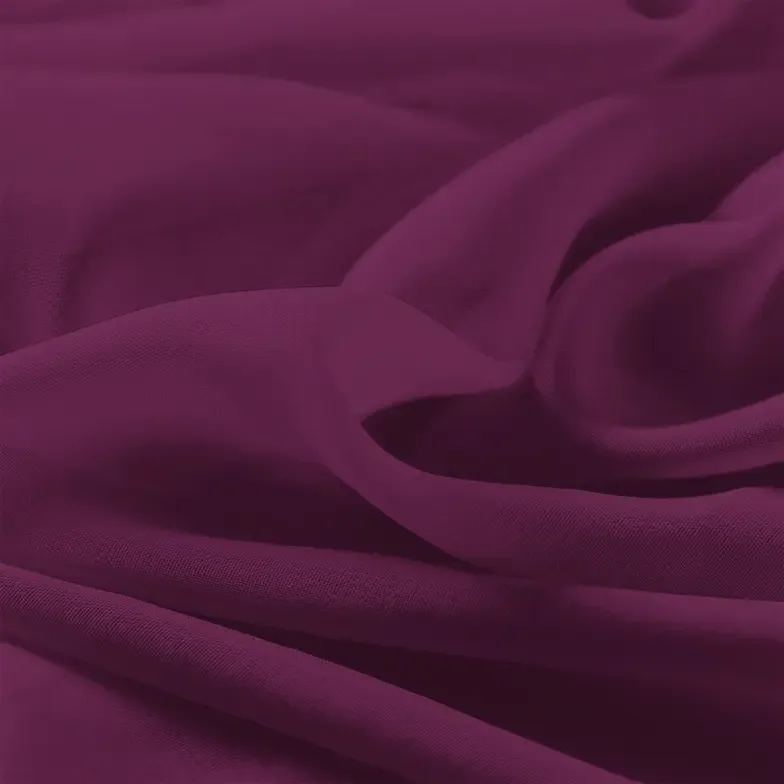 Orchid Chiffon Fabric By The 1/2 Yard