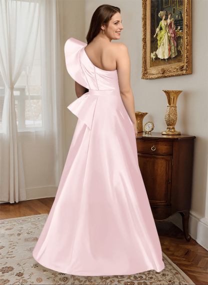 Simple One-Shoulder A-Line Mother Of The Bride Dresses, product image 44