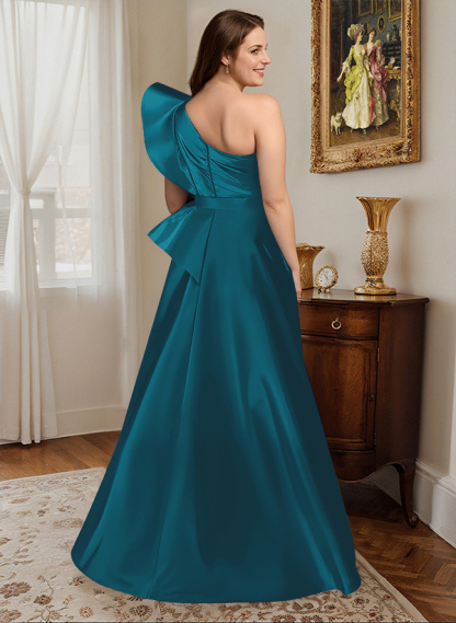 Simple One-Shoulder A-Line Mother Of The Bride Dresses, product image 20