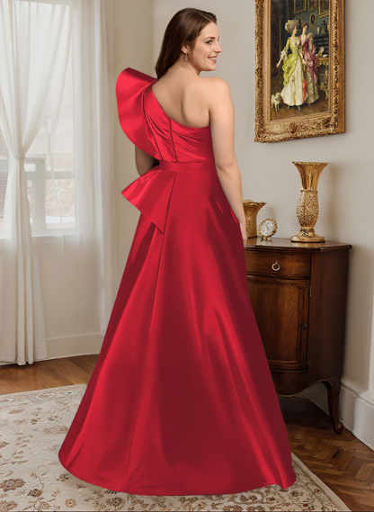 Simple One-Shoulder A-Line Mother Of The Bride Dresses, product image 48