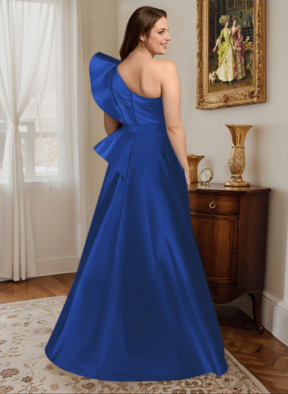 Simple One-Shoulder A-Line Mother Of The Bride Dresses, product image 10