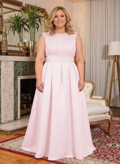 Elegant Lace Satin A-Line Mother Of The Bride Dresses, product image 44