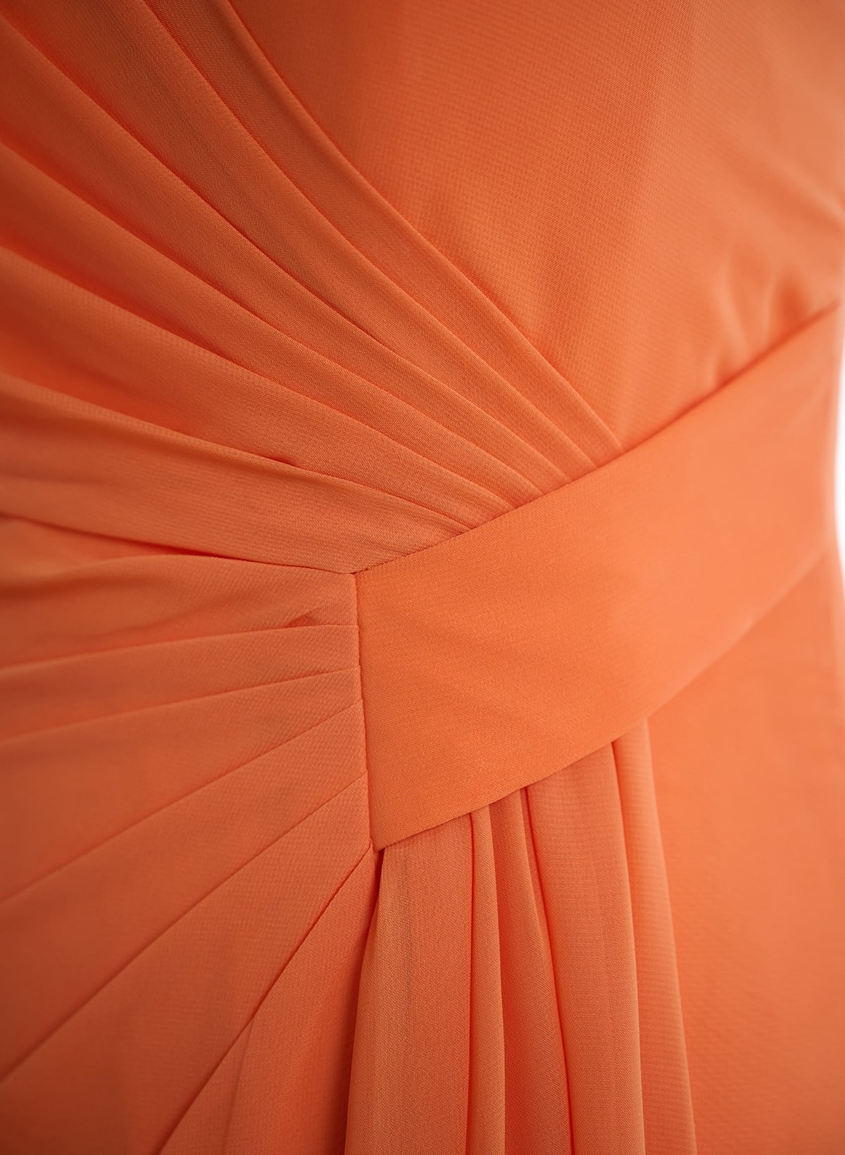 Flattering A-Line One-Shoulder Chiffon Bridesmaid With Split Front, product image 42