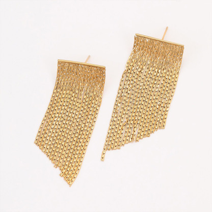 Stainless Steel Dangle Earrings