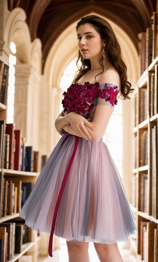 Ball Gown Sleeveless Spaghetti Straps Knee-Length Cocktail Homecoming Party Dress