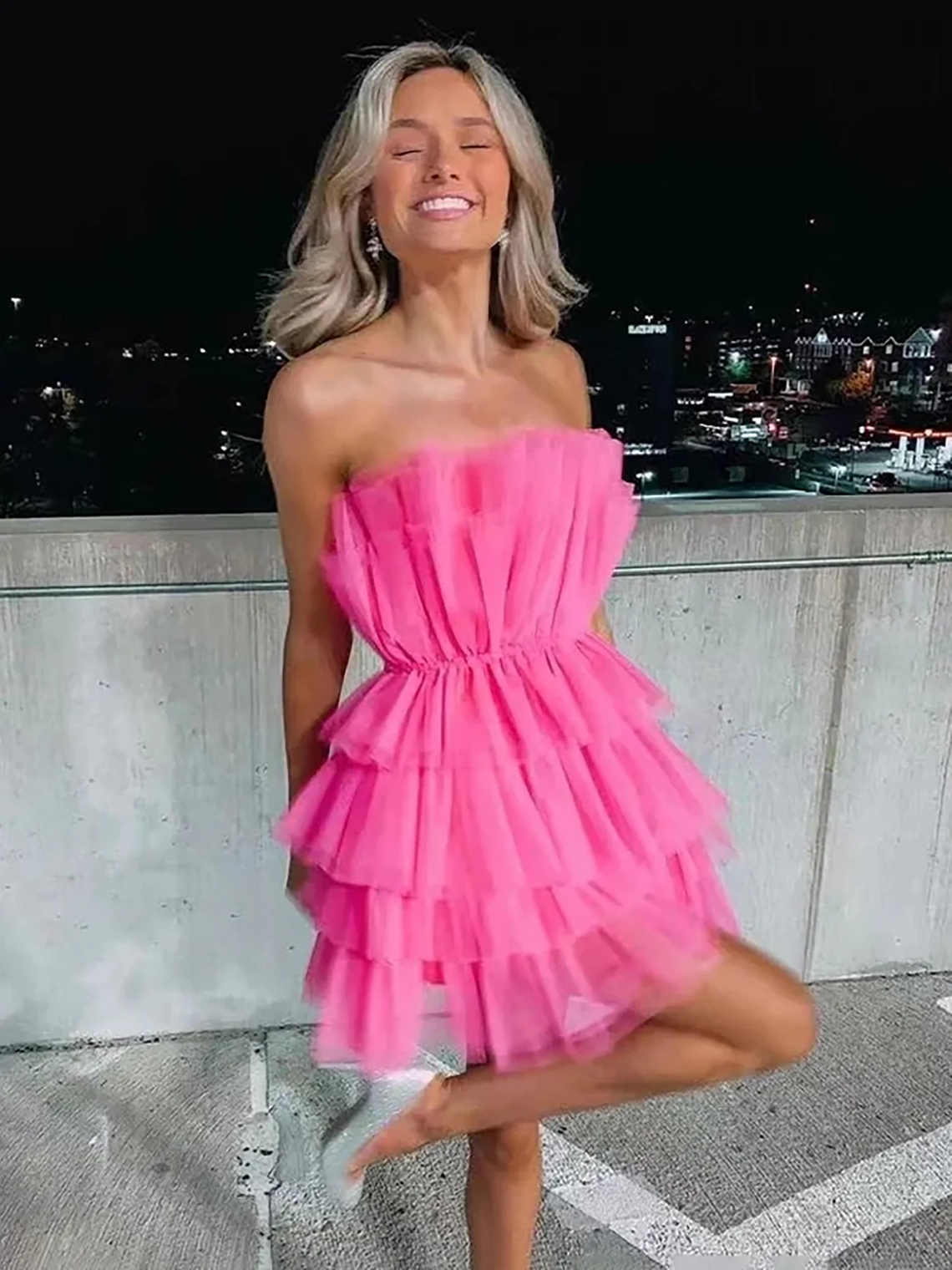 Sheath/Column Strapless Sleeveless Homecoming Dress