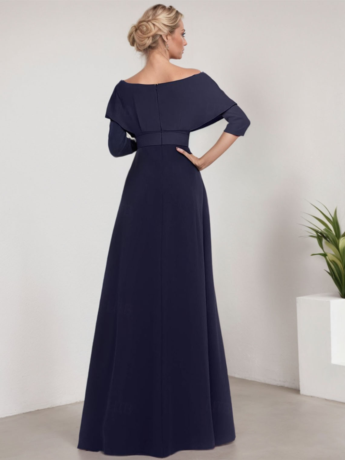 Jumpsuit/Pantsuit Scoop Neck Ankle Length Mother of the Bride Dress