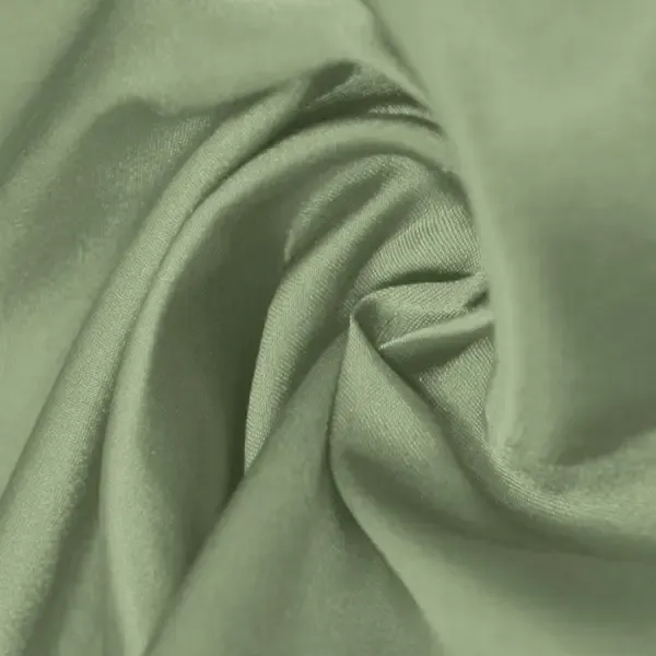 Celadon Elastic Satin By The 1/2 Yard