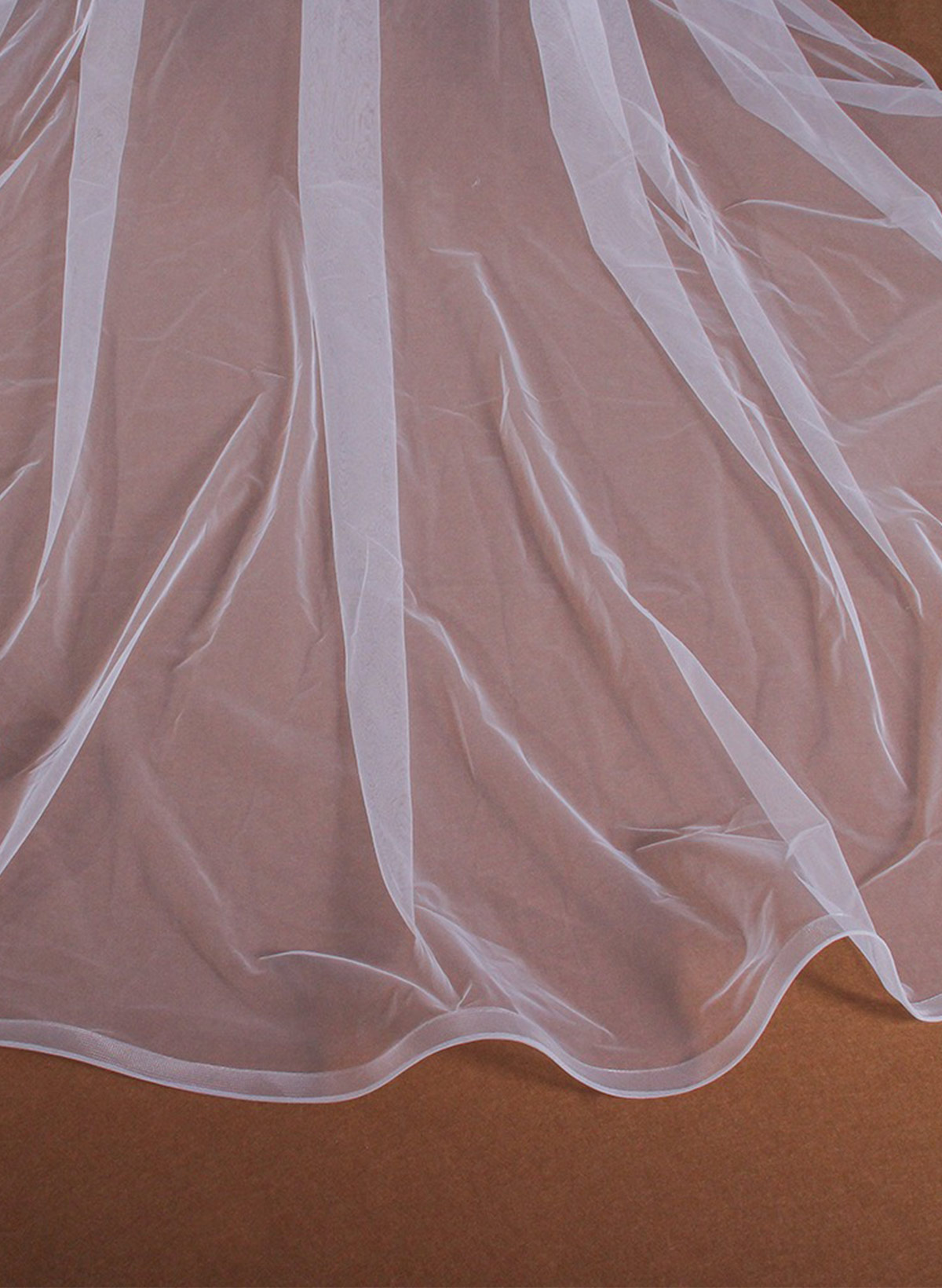 Two-Tier Tulle Cathedral Bridal Veils