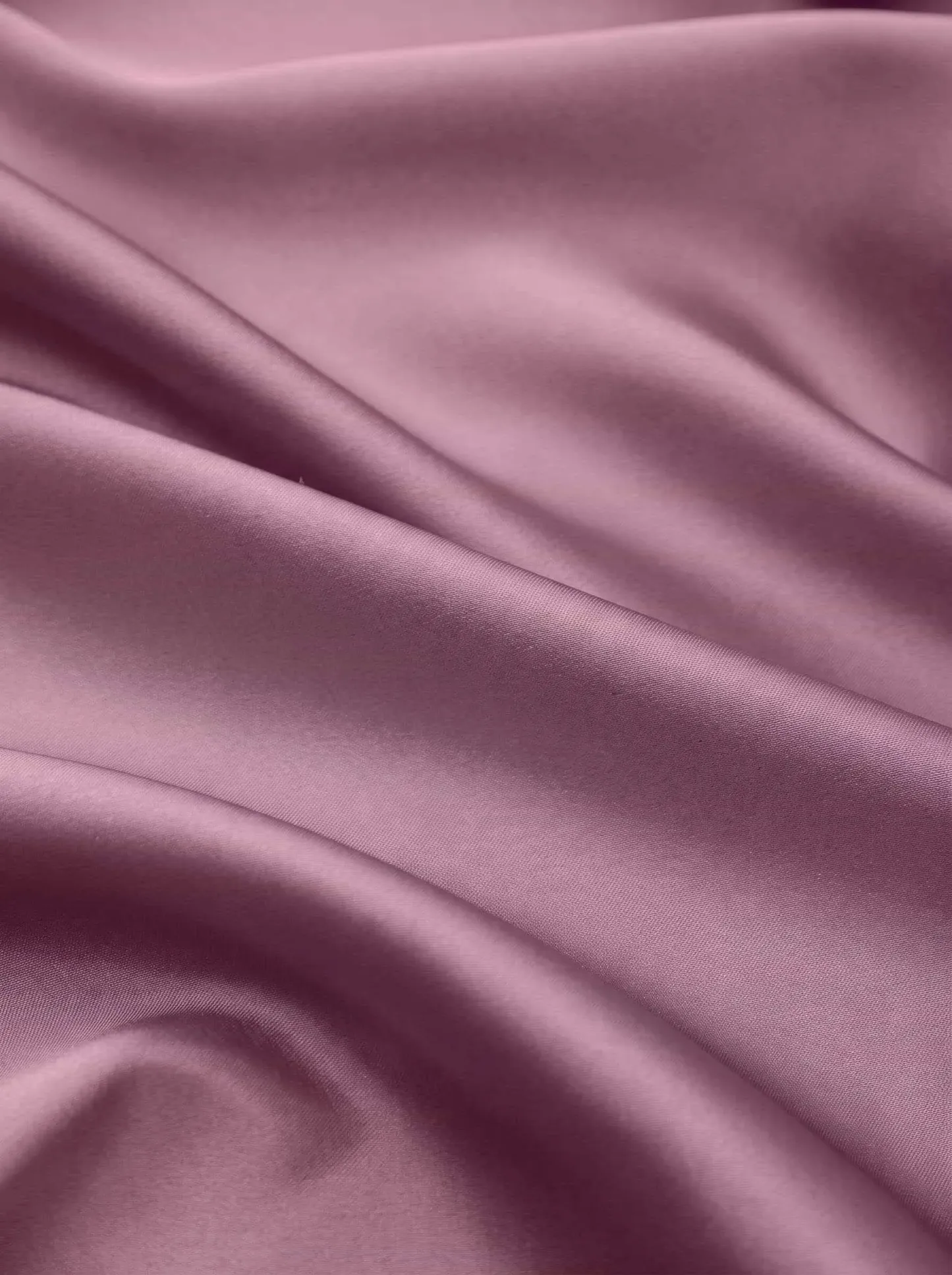 Mauve Silk Like Satin Fabric By The 1/2 Yard