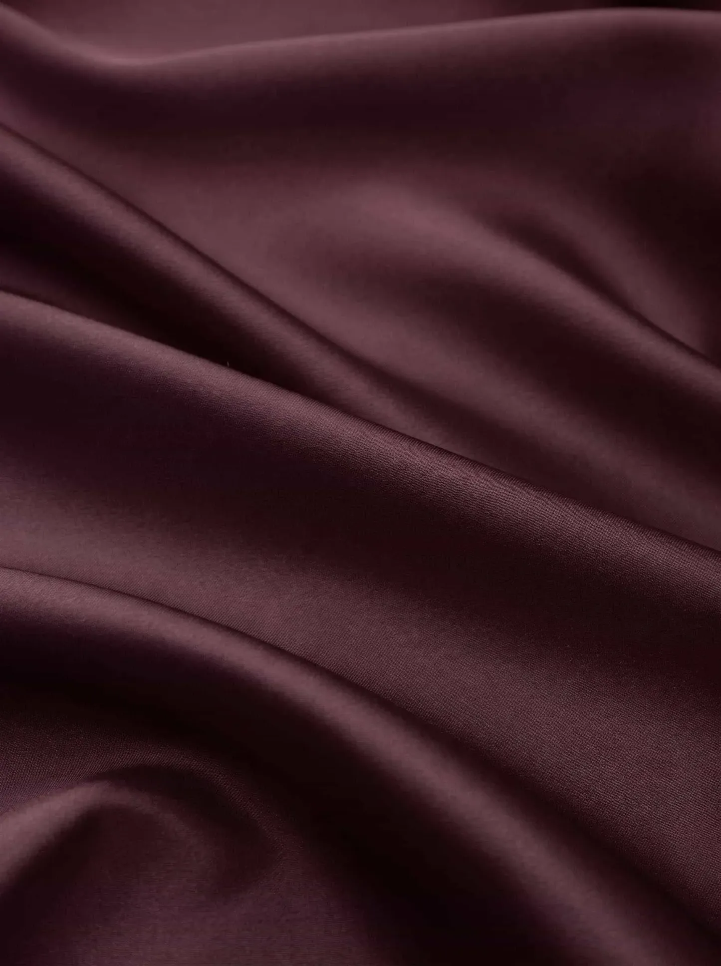 Cabernet Silk Like Satin Fabric By The 1/2 Yard