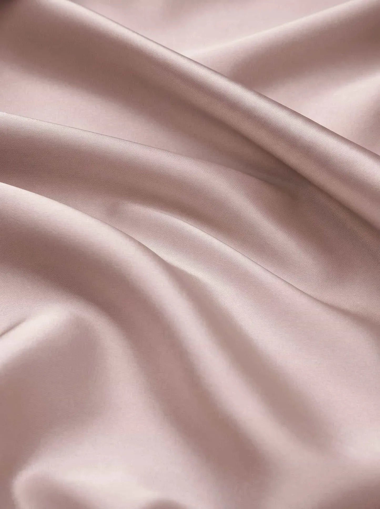 Dusty Rose Silk Like Satin Fabric By The 1/2 Yard