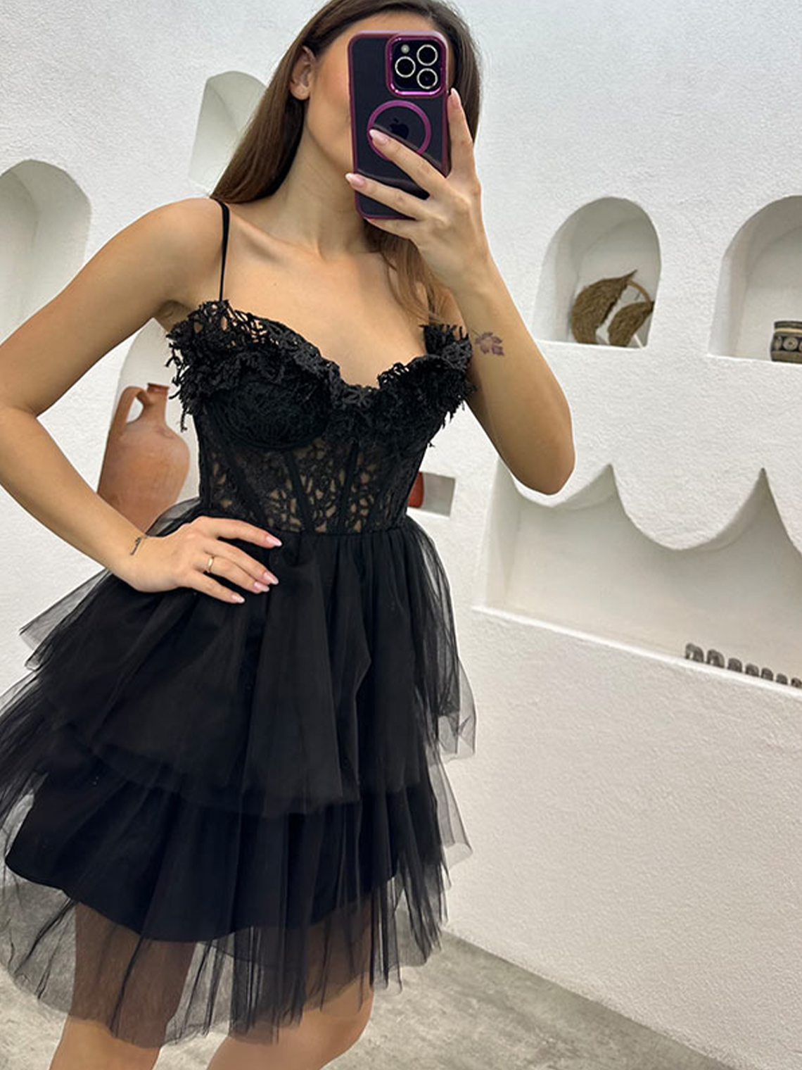 A-Line Sweetheart Sleeveless Homecoming Dresses With Lace
