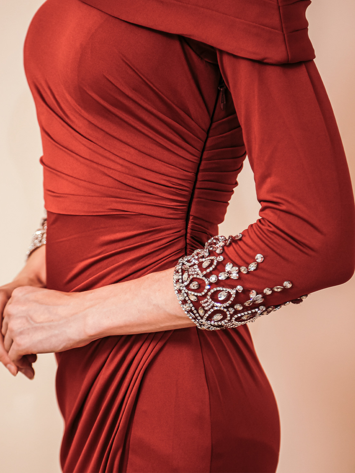 Mermaid/Trumpet Formal Evening Gown Dress Off Shoulder Sweep/Brush Train