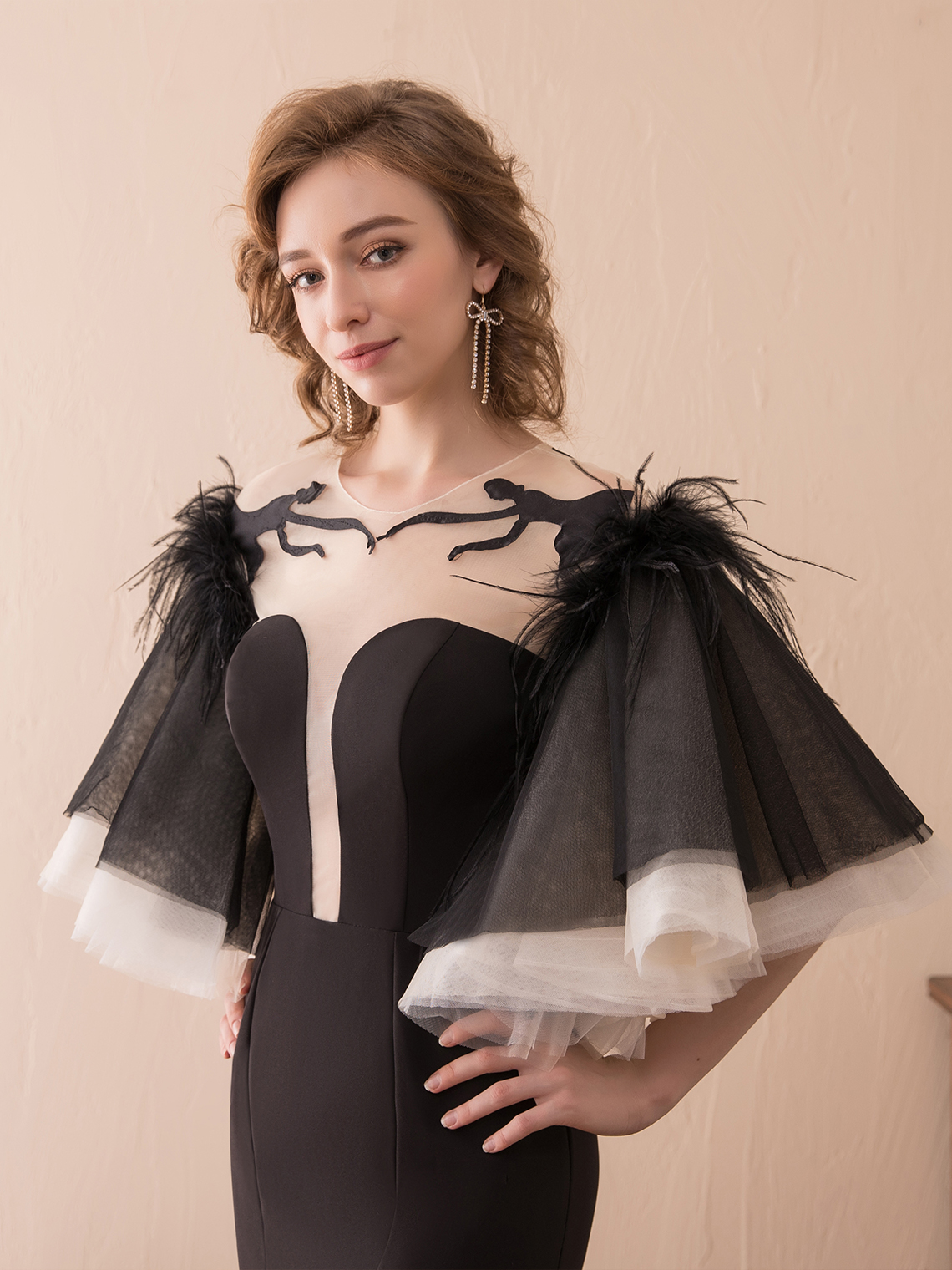 Mermaid/Trumpet Elegant Formal Evening Dress Satin with Pleated