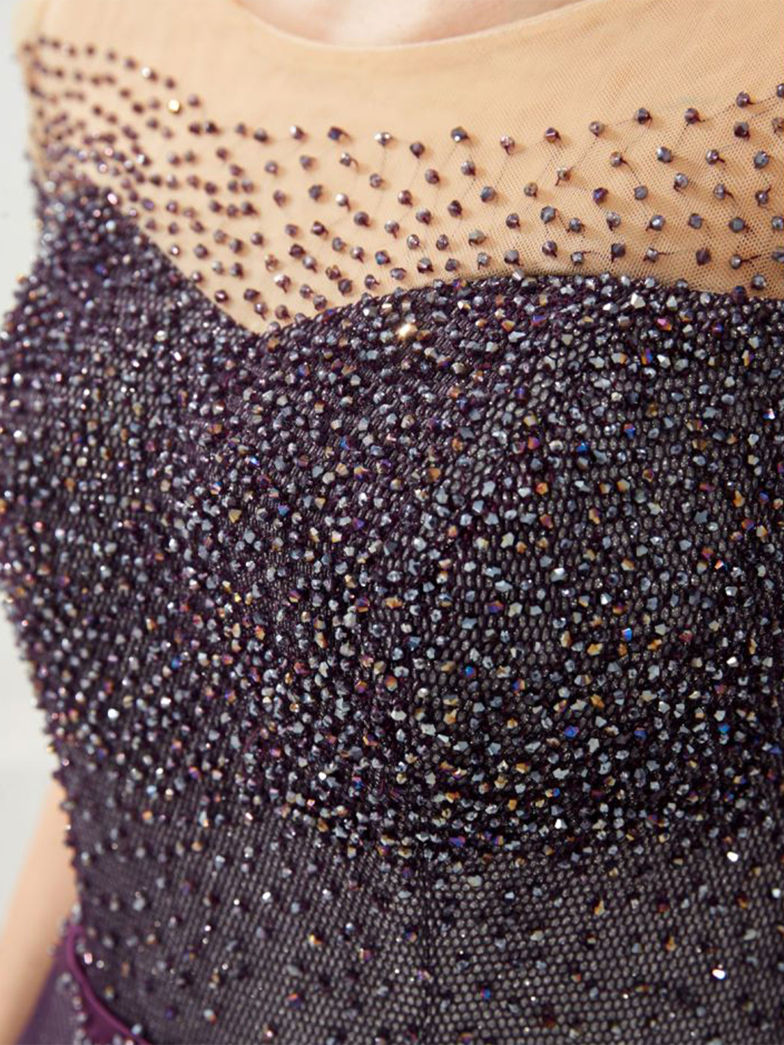 A-Line Evening Dress Jewel Neck Short Sleeves Floor Length Prom Dress