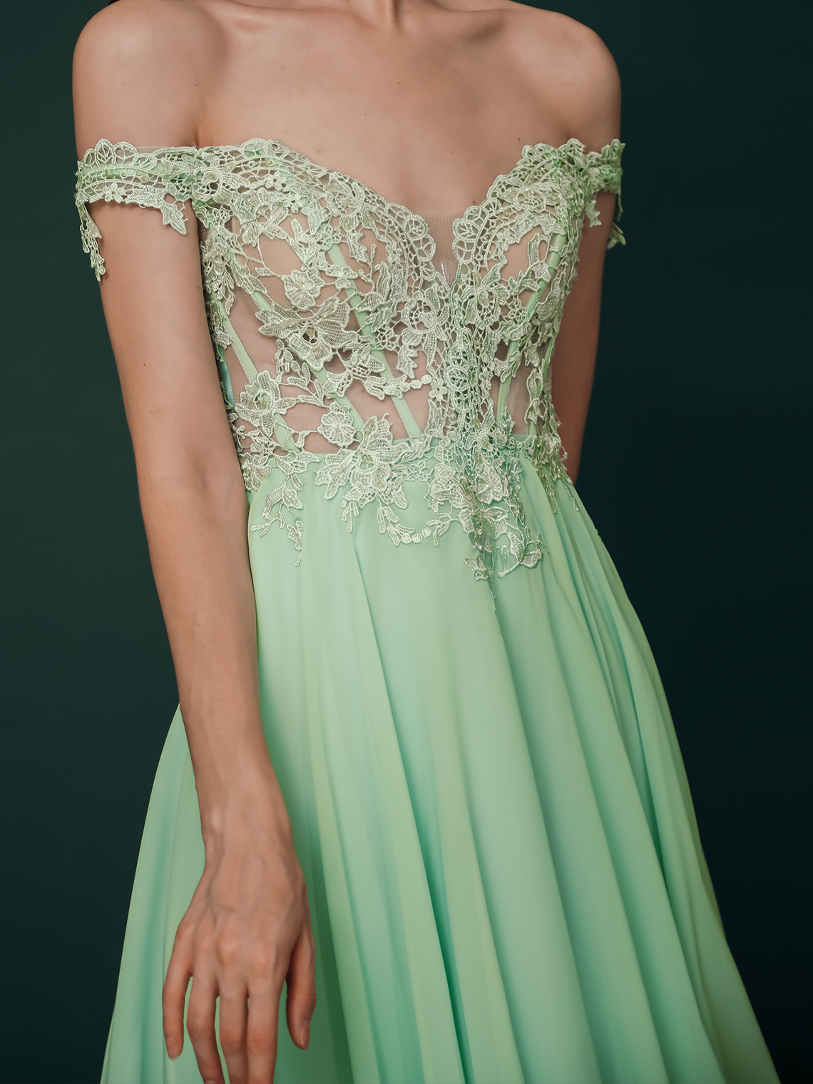 A-Line Prom Gown Wedding Party Formal Evening Dress Floor Length