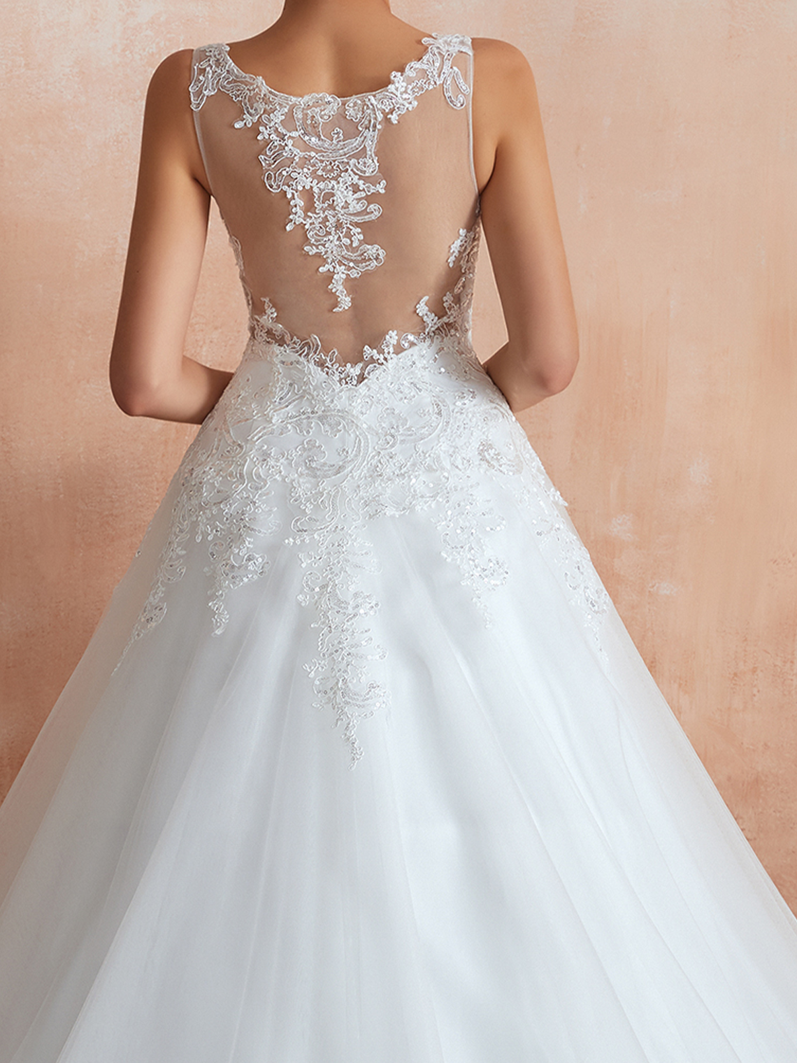 A-Line/Princess Formal Wedding Dresses Romance Engagement Bridal Gowns