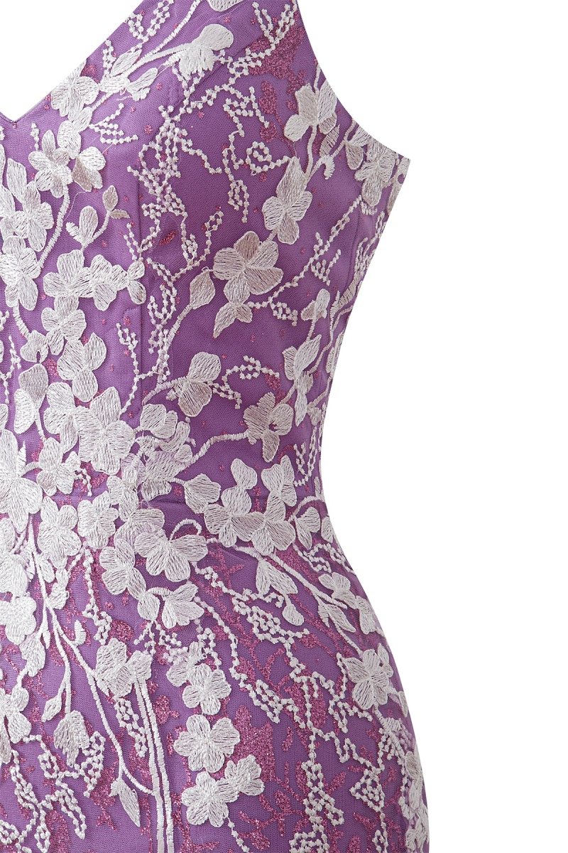 Sheath Short Spaghetti Straps Lace Homecoming Dresses, supplier image 25