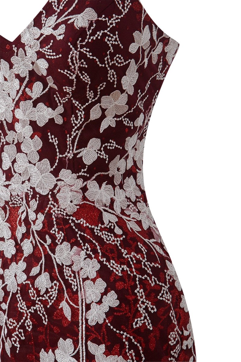 Sheath Short Spaghetti Straps Lace Homecoming Dresses, supplier image 36