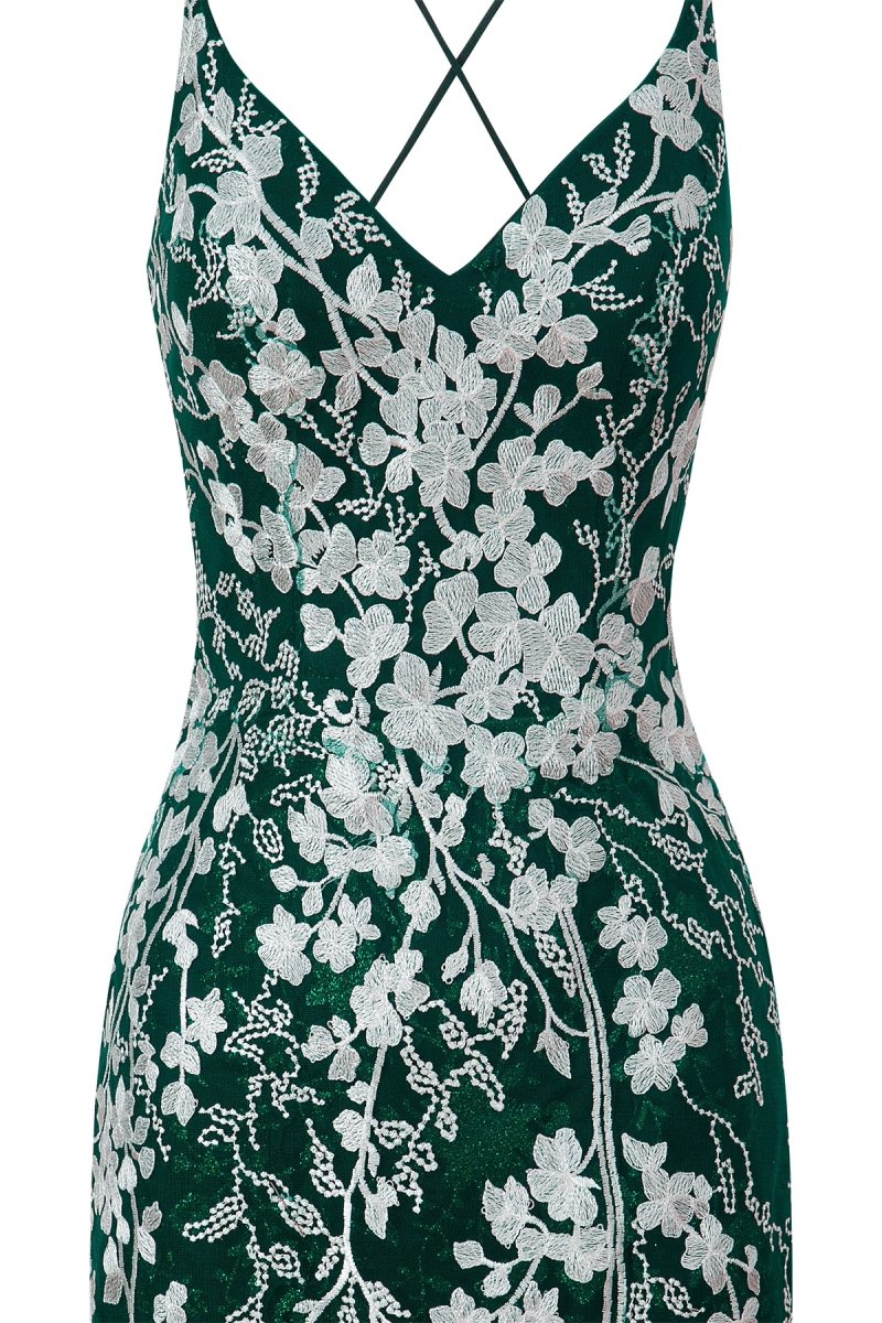 Sheath Short Spaghetti Straps Lace Homecoming Dresses, supplier image 42