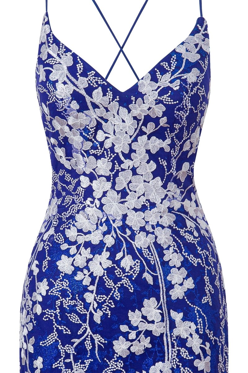 Sheath Short Spaghetti Straps Lace Homecoming Dresses, supplier image 17