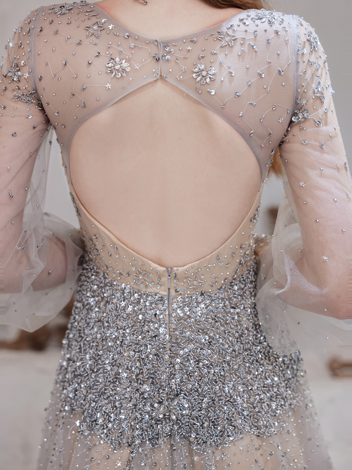 A-Line/Princess  Elegant Evening Gown Sweep/Brush Train Prom Dress