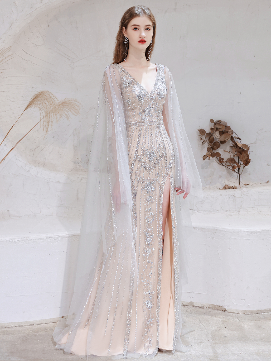 A-Line/Princess Formal Evening Dress Graduation Prom Dress