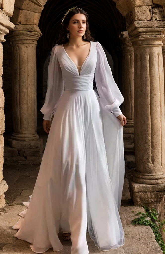 Trumpet/Mermaid Sexy Off the Shoulder Sleeve Sweep/BrushTrain Wedding 