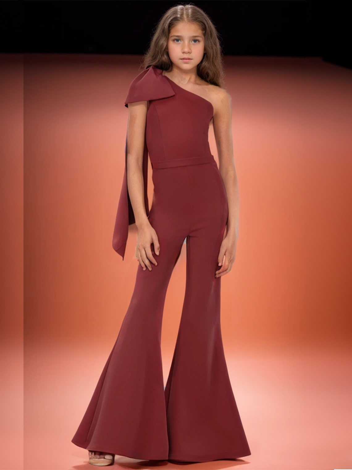 Flower Girl Dress Jumpsuits Pageant&PerformanceCuteDress with Bow(s) 