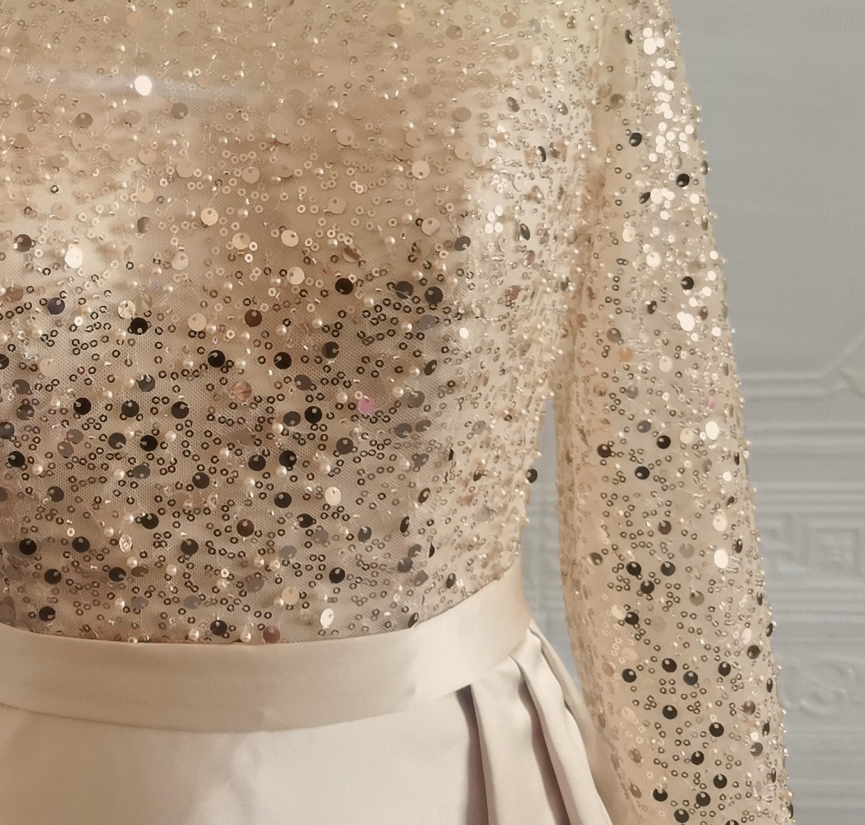Mermaid Trumpet Floor Length Evening Gown