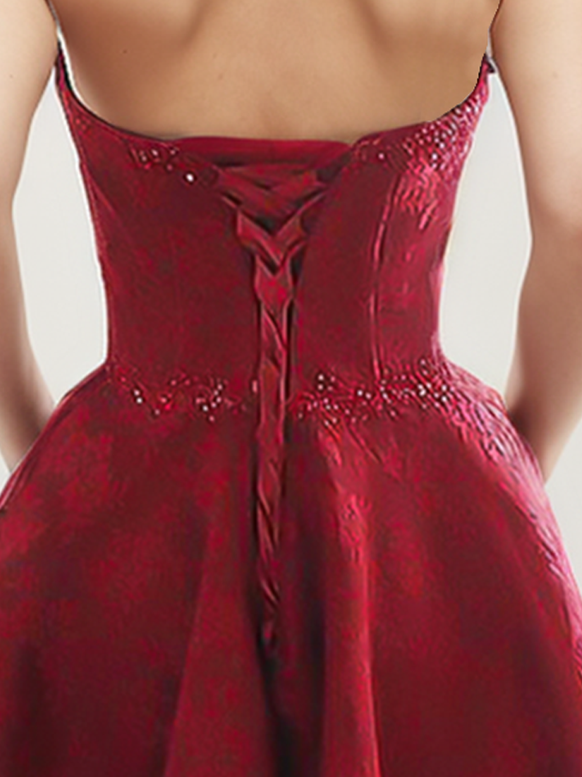 A-line Sweetheart Sleeveless Short/Mini Homecoming Dress With Beading