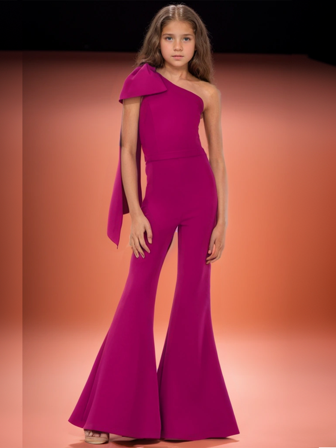 Flower Girl Dress Jumpsuits Pageant&Performance Cute Dress with Bow(s)