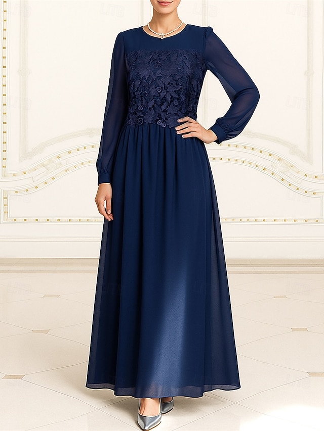 a-line mother of the bride dresses wedding guest dresses cocktail dresses party dresses ankle length, supplier image 6