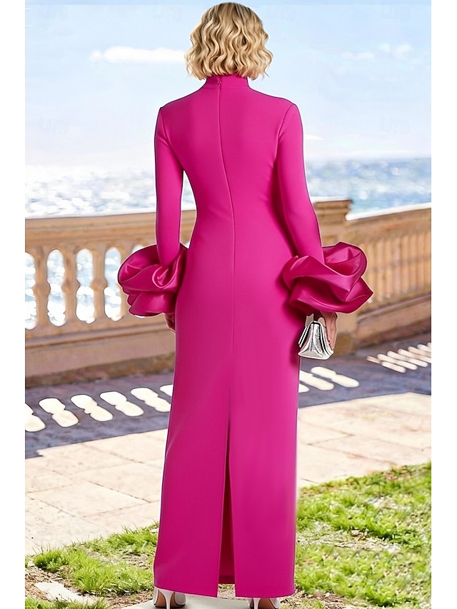 sheath column mother of the bride dresses wedding guest dresses formal dresses evening gown elegant, supplier image 2