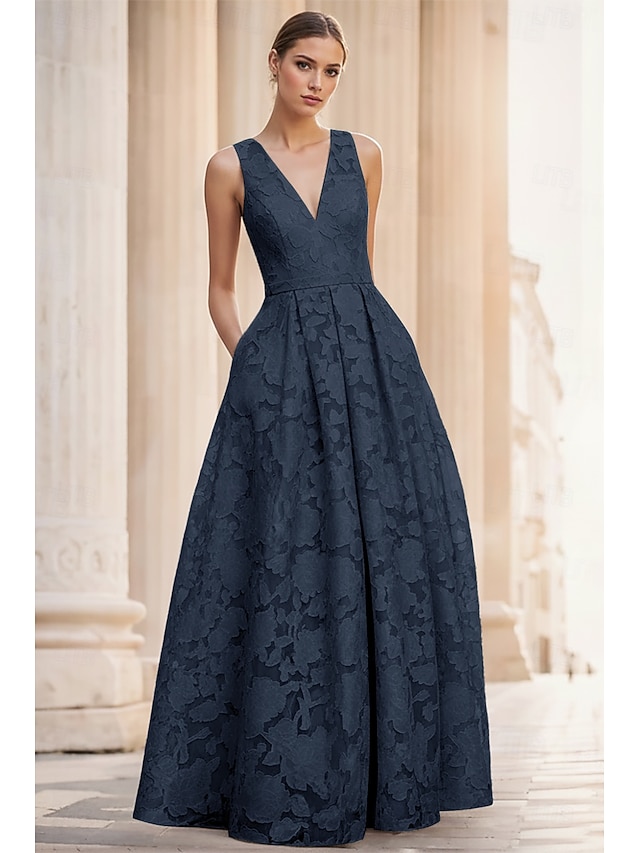 a-line mother of the bride dresses wedding guest dresses cocktail dresses party dresses ankle length, supplier image 21