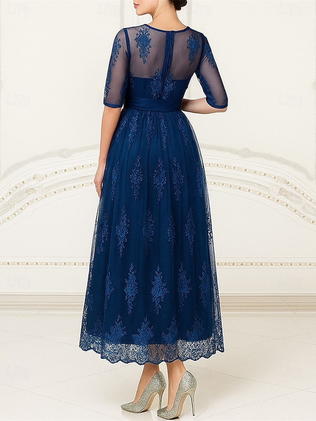 a-line mother of the bride dresses wedding guest dresses cocktail dresses party dresses ankle length, supplier image 2