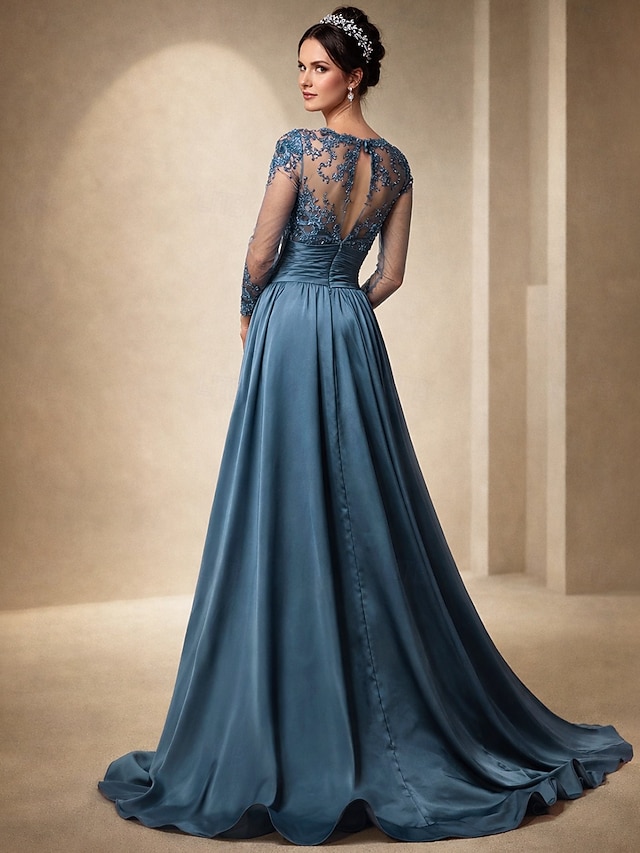 mermaid trumpet mother of the bride dresses wedding guest dresses formal dresses evening gown satin, supplier image 2