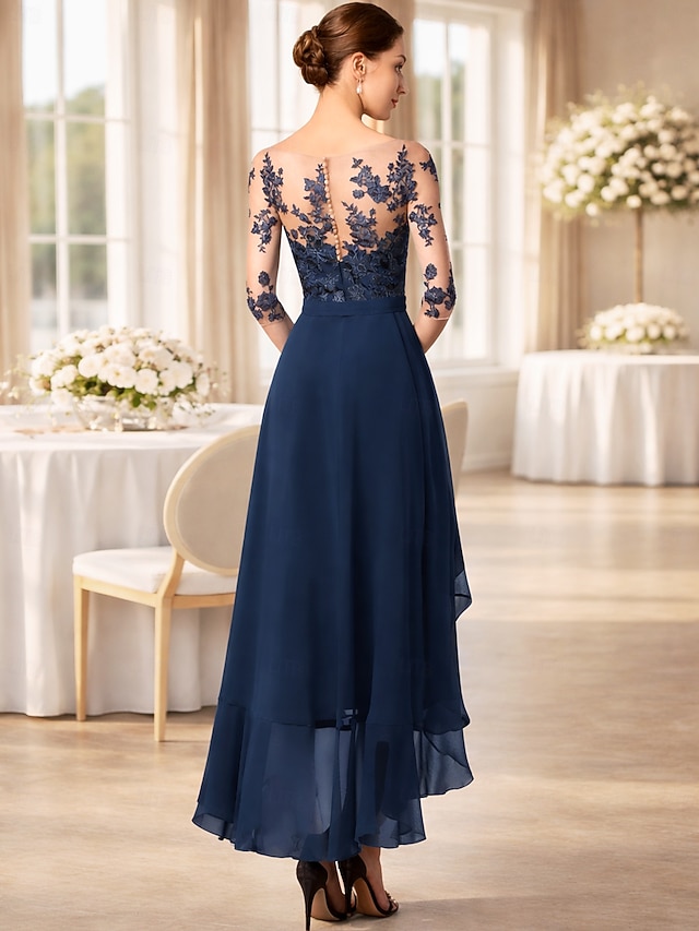 a-line mother of the bride dresses wedding guest dresses cocktail dresses party dresses ankle length, supplier image 2